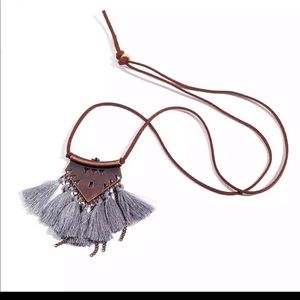 Boho Fringe Necklace